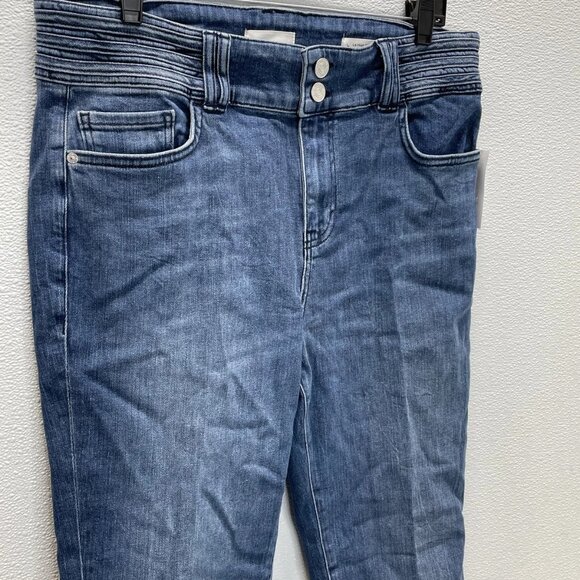 NEW FRAME Le High Rise Flare Jeans • Size 31 • Blue - Picture 2 of 6